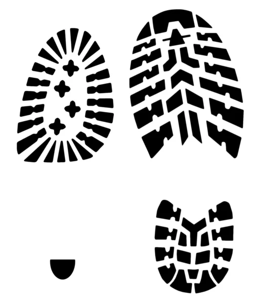 Shoes prints — Stock Photo, Image