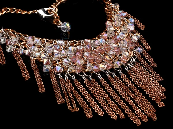 Beaded necklace — Stock Photo, Image