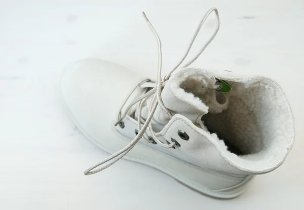 Зимний ботинок — стоковое фото