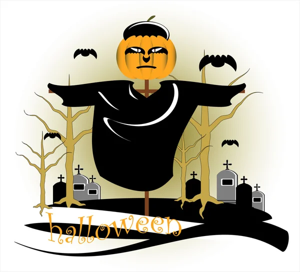 Effrayez-vous à Halloween — Image vectorielle