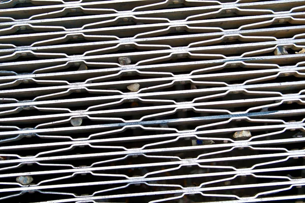 Metal construction of a shutter — Stock Photo, Image