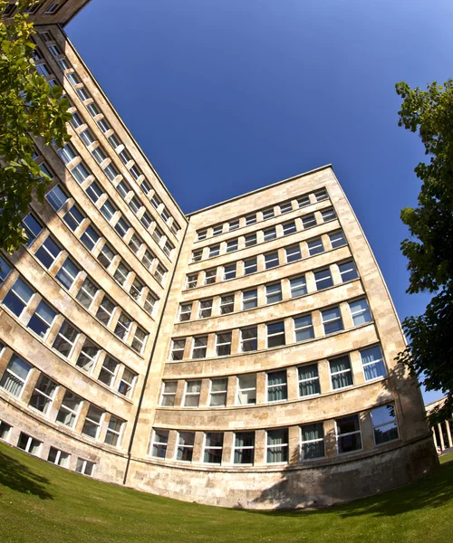 Famous IG farben house, former used as headquarter of the US Arm — Stock Photo, Image