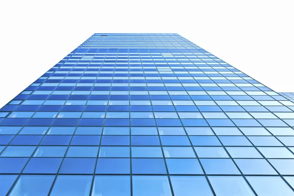 Fachada de vidro de arranha-céu moderno — Fotografia de Stock