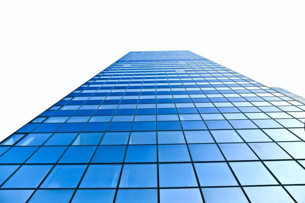 Facciata in vetro del grattacielo moderno — Foto Stock