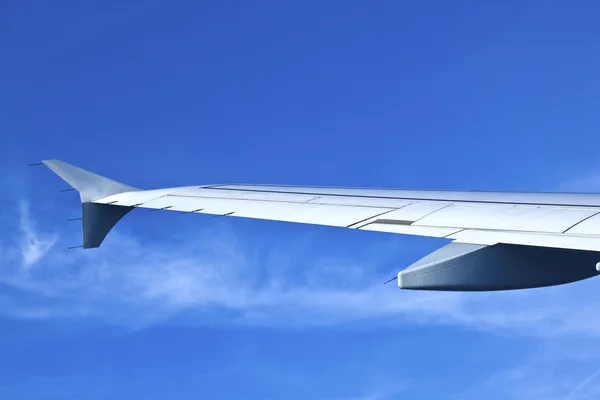 Деталь крила літака — стокове фото