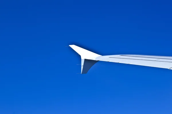 Detail of aircraft wing — Stock Photo, Image