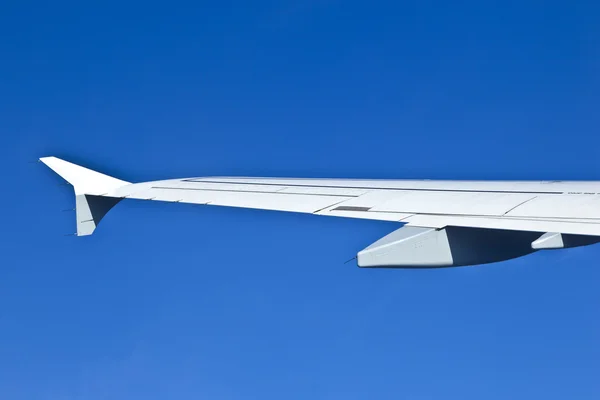 Detail des Flugzeugflügels — Stockfoto