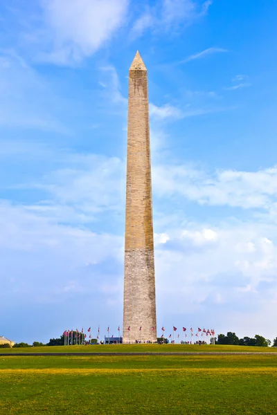 Washington Memorial ve Washingtonu DC — Stock fotografie