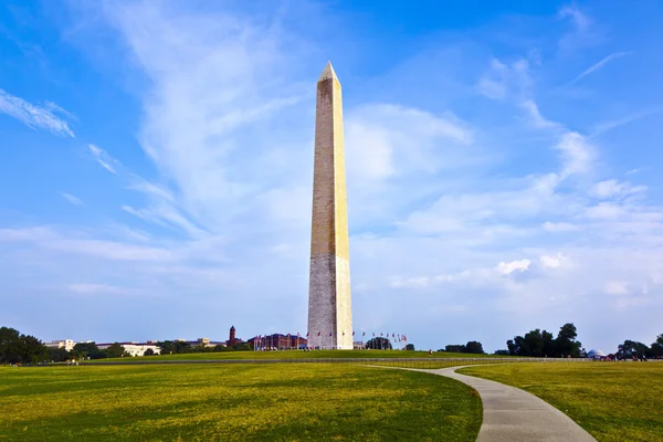 Washington Memorial ve Washingtonu DC — Stock fotografie