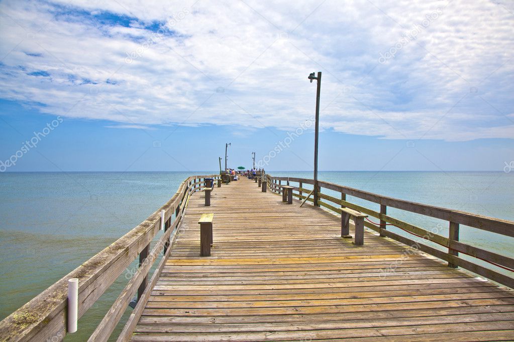 enjoy fishing at the pier in Nags Head