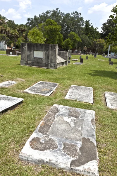 Savannah sömürge park mezarlığı — Stok fotoğraf