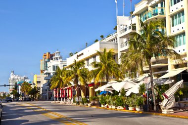 Güney Miami'de art deco tarzında güzel evler