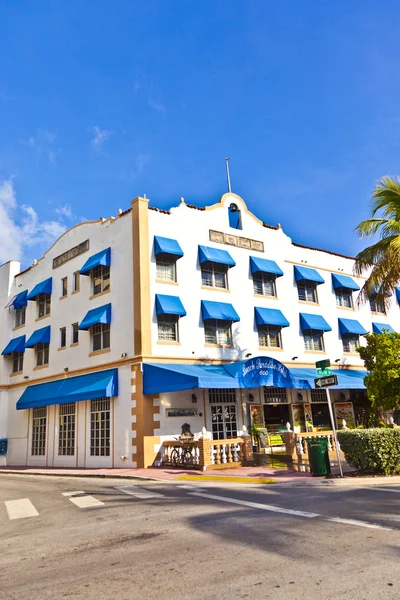 Красиві будинки в стилі ар-деко в Південної Майамі — стокове фото