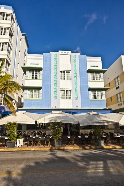 Belles maisons de style Art déco dans le sud de Miami — Photo