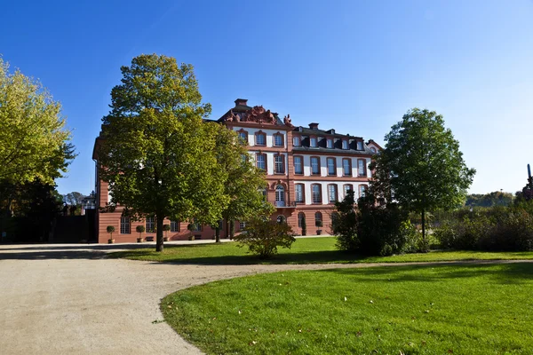 Célèbre palais Biebrich à Wiesbaden — Photo