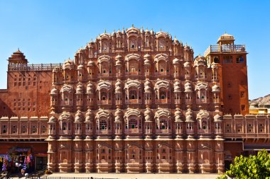 Hawa Mahal in Jaipur, Rajasthan, India. clipart