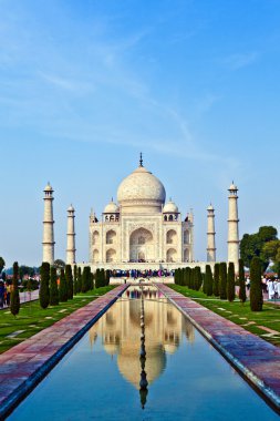 Taj Mahal in India clipart