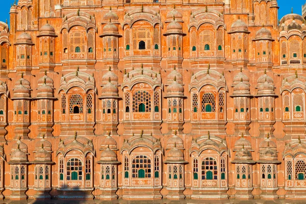 Hawa mahal, het paleis van winden, jaipur, rajasthan, india. — Stockfoto