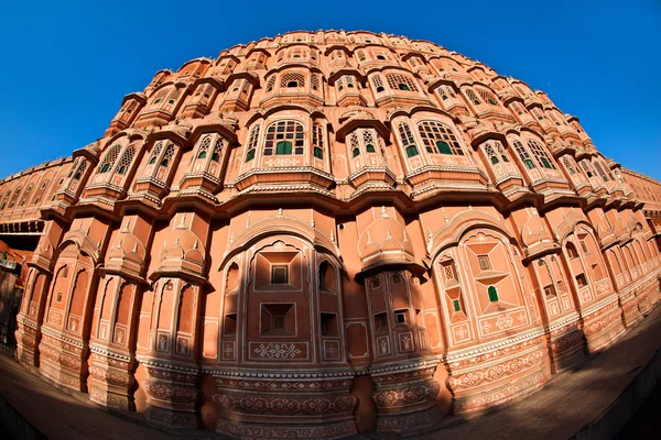 Hawa Mahal, el Palacio de los Vientos, Jaipur, Rajastán, India . — Foto de Stock