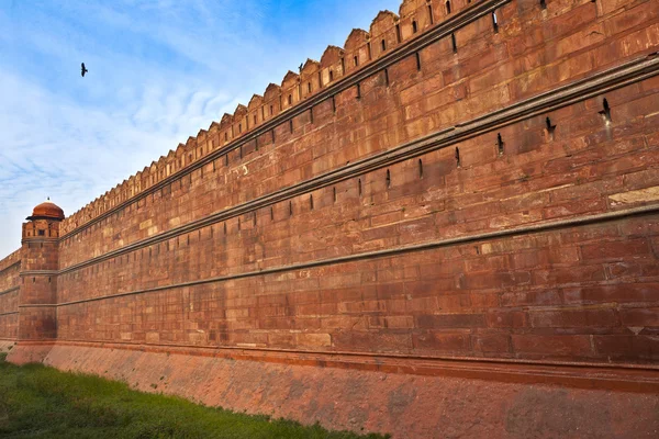 Indie, Dillí, červená pevnost, byl postaven Pavla jako del — Stock fotografie