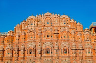 Hawa Mahal, rüzgarların saray, Jaipur, Rajasthan, Hindistan.