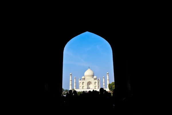 Taj Mahal na Índia — Fotografia de Stock