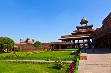 Fatehpur Sikri, India. It is a city in Agra district in India. I clipart