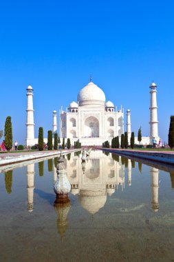 Taj Mahal in India clipart