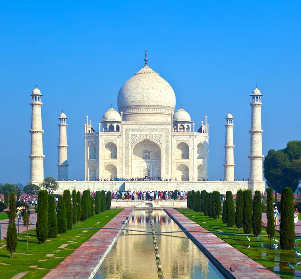 Hindistan 'da Taj Mahal — Stok fotoğraf