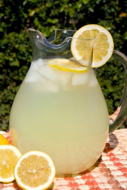 Pitcher of lemonade clipart