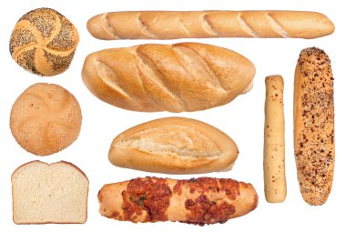 Bread collection clipart