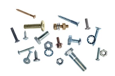 Nuts and bolts clipart