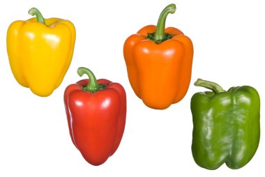 Bell pepper montage clipart