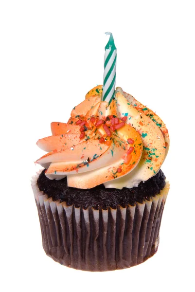 Cupcake isolado — Fotografia de Stock