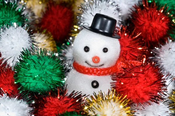 Muñeco de nieve de Navidad — Foto de Stock
