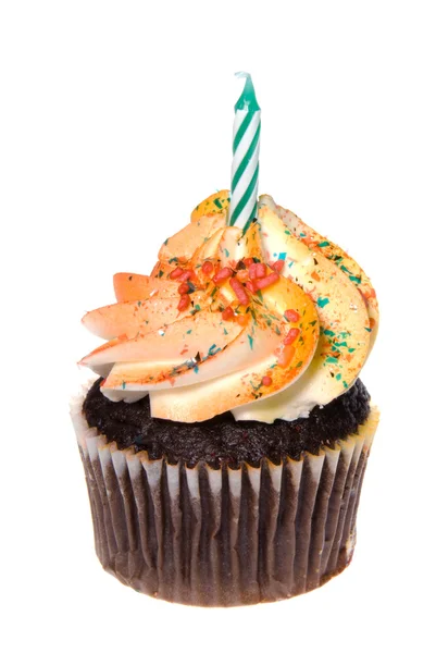 Cupcake isolado — Fotografia de Stock