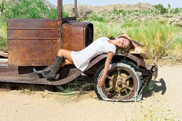 stock image Country girl