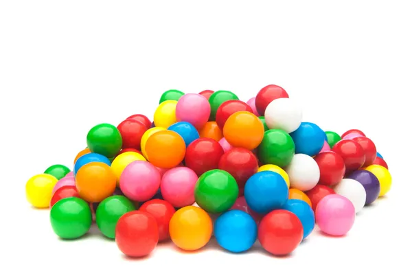 Kleurrijke kauwgomballen — Stockfoto