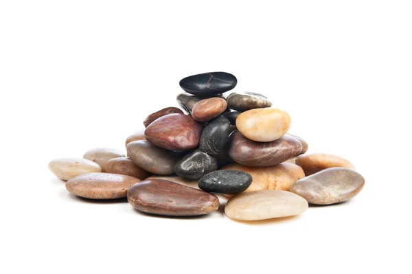 Pile of smooth stones — Stock Photo, Image