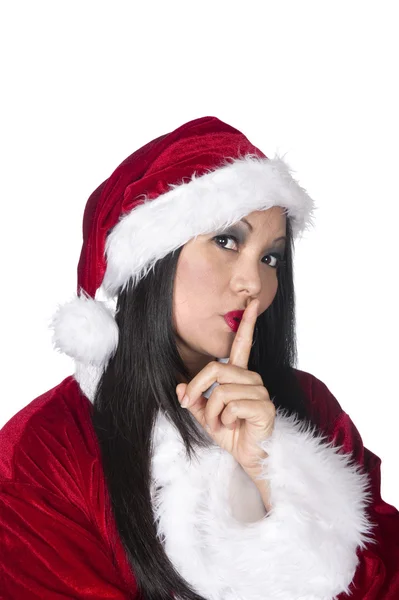 Sexy Asian Santa — Stock Photo, Image