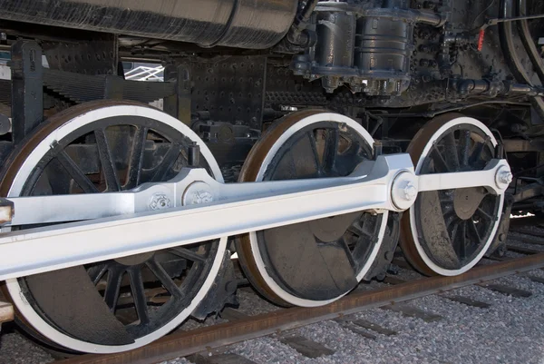 stock image Train wheels