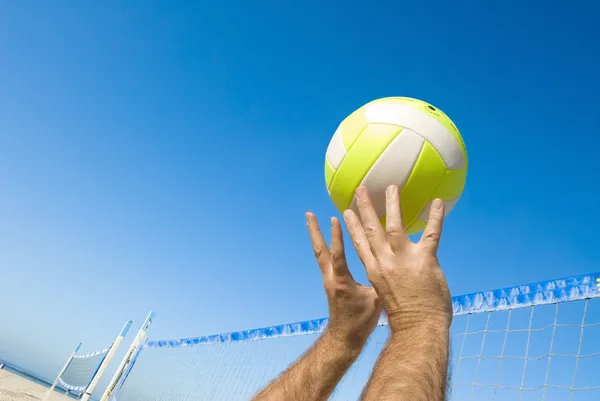 Volleyballspieler — Stockfoto