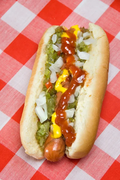 Un hot-dog — Photo