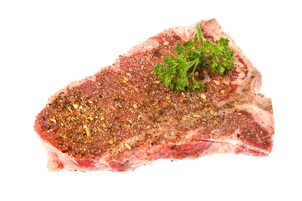 Gekruide biefstuk — Stockfoto