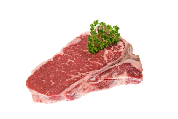 Seasoned steak — Stock Photo, Image
