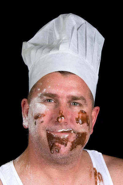 Sloppy chef — Stock Photo, Image
