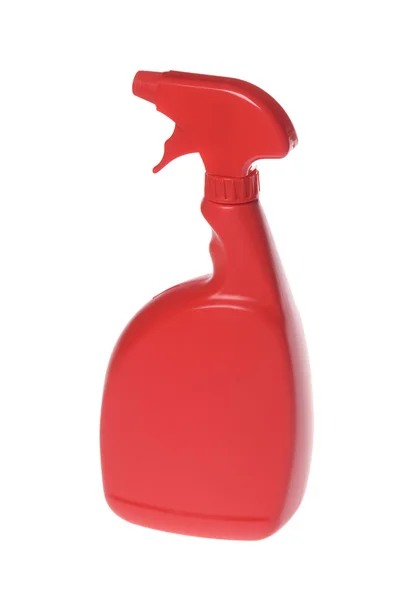 赤いスプレー ボトル — ストック写真