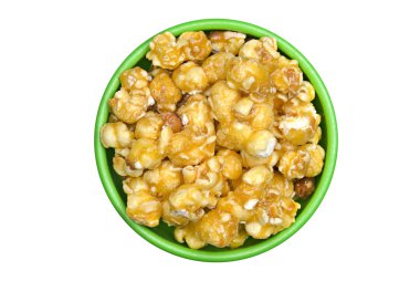 Caramel popcorn clipart