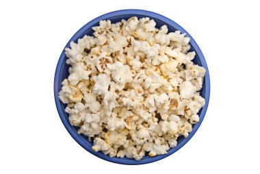 Bowl of popcorn clipart