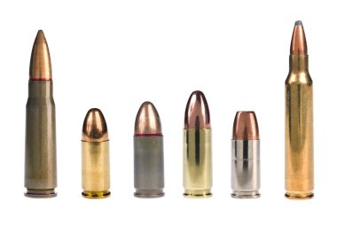 Assorted bullets clipart